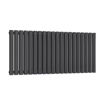 Reina Neval Horizontal Double Radiator Anthracite 600mm x 1171mm