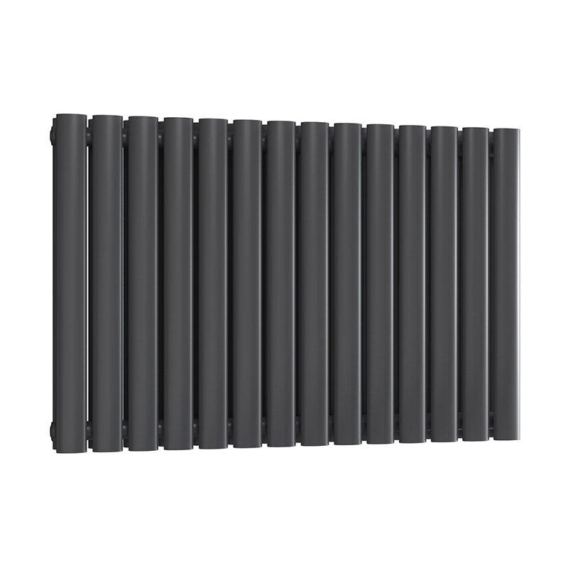 Reina Neval Horizontal Double Radiator Anthracite 600mm x 817mm