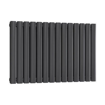 Reina Neval Horizontal Double Radiator Anthracite 600mm x 817mm