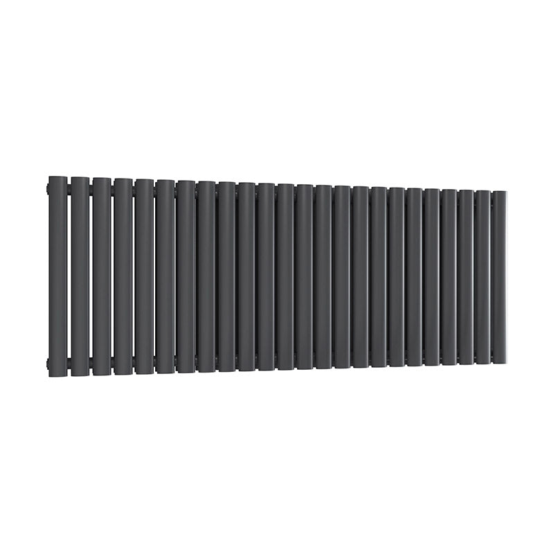 Reina Neval Horizontal Double Radiator Anthracite 600mm x 1407mm