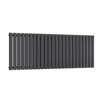 Reina Neval Horizontal Double Radiator Anthracite 600mm x 1407mm