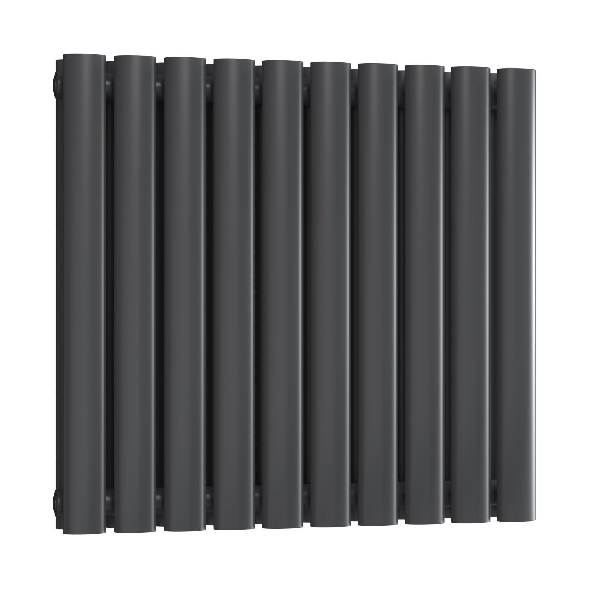 Reina Neval Horizontal Double Radiator Anthracite 600mm x 581mm