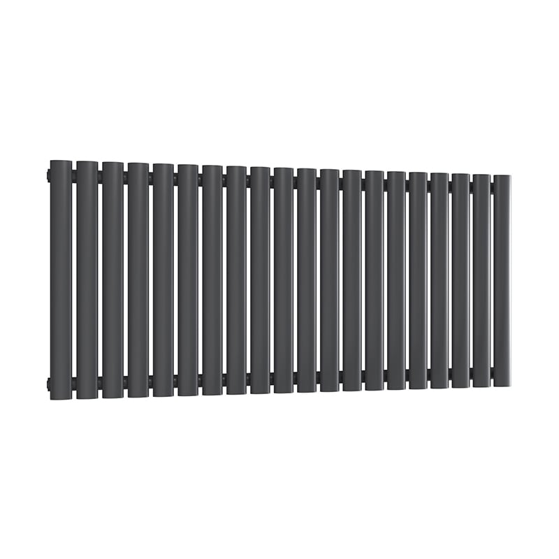 Reina Neval Horizontal Single Radiator Anthracite 600mm x 1171mm
