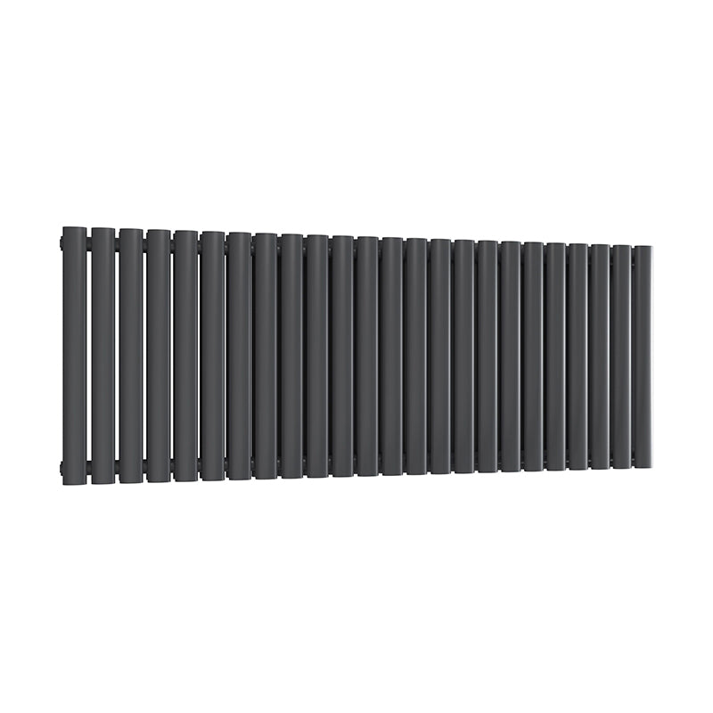 Reina Neval Horizontal Single Radiator Anthracite 600mm x 1407mm
