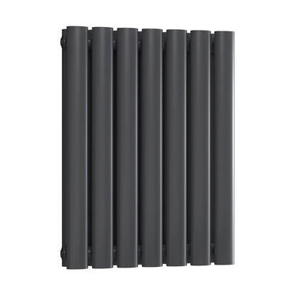 Reina Neval Horizontal Single Radiator Anthracite 600mm x 404mm

