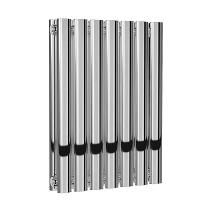 Reina Neval Horizontal Double Radiator-Polished Chrome 600mm x 404mm