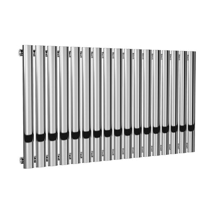 Reina Neval Horizontal Single Radiator Polished Chrome 600mm x 994mm
