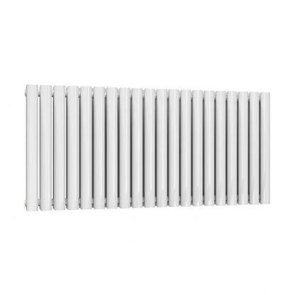 Reina Neval Horizontal Double Radiator White 600mm x 1171mm