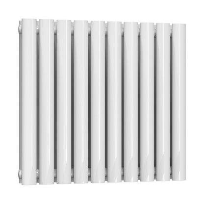 Reina Neval Horizontal Double Radiator White 600mm x 581mm