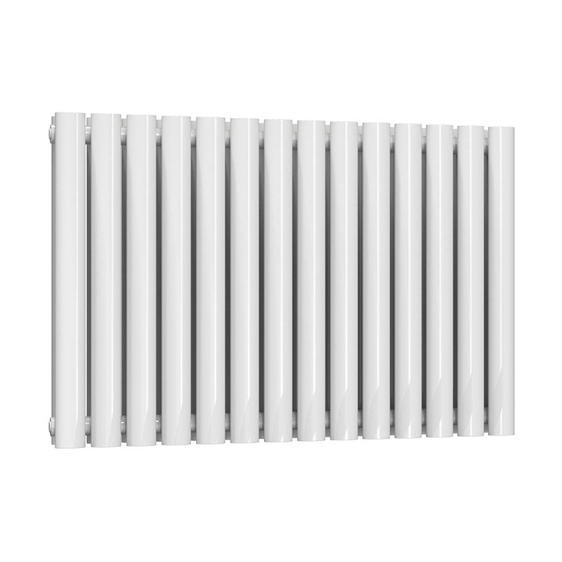 Reina Neval Horizontal Double Radiator White 600mm x 817mm