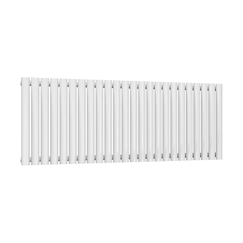 Reina Neval Horizontal Single Radiator White 600mm x 1407mm
