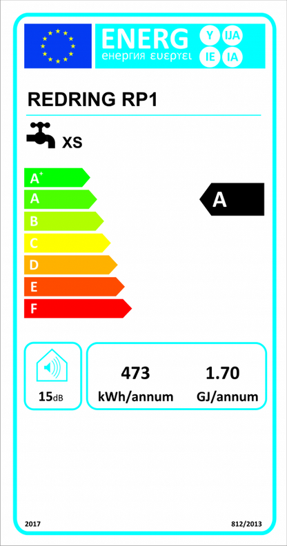 RP1-4 instant water heater power rating