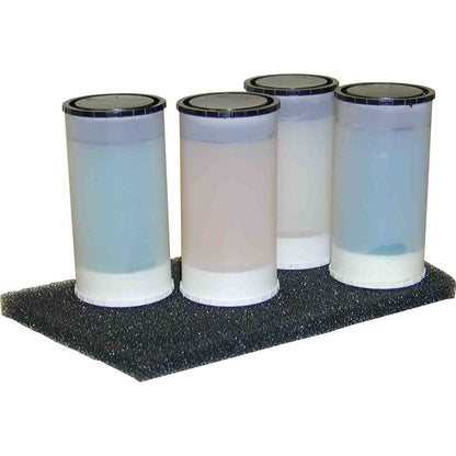 Lunar Geltronic Mains Operated Air Freshner in Brushed Satin Continuous