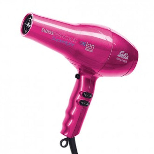 Solis Swiss Perfection Superlight Hairdryer Pink