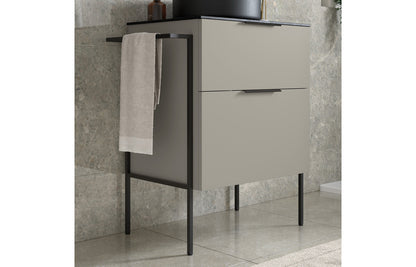 Stella 500mm WC Unit - Matt Latte