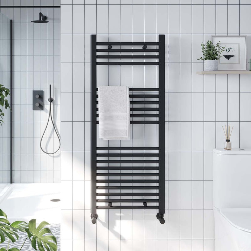 Strive Designer Towel Radiator 
Black