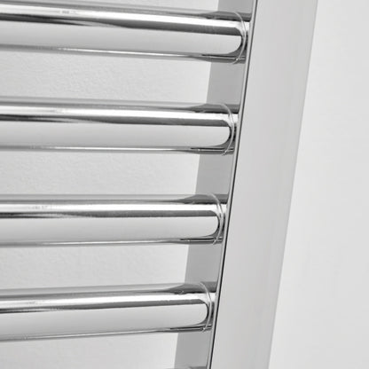 Strive Designer Towel Radiator 
Chrome 
Close up 
