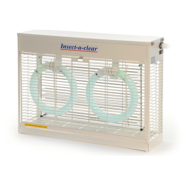 T100 Fly Killer in Stainless Steel with Shatter Resistant Lamps