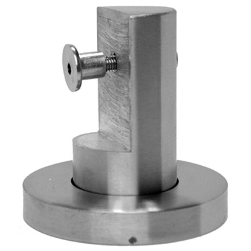 Low Stainless Steel Toilet Cubicle Support Leg Satin – Simco Direct
