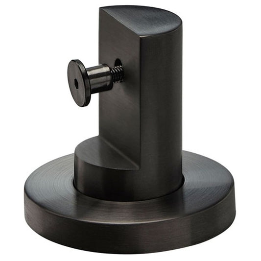 Low Stainless Steel Toilet Cubicle Support Leg
Black