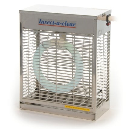 T55 Fly Killer in White with Shatter Resistant Lamps