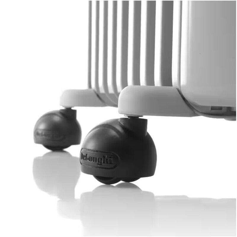 De’Longhi Radia S Oil Filled Radiator 
Wheels
