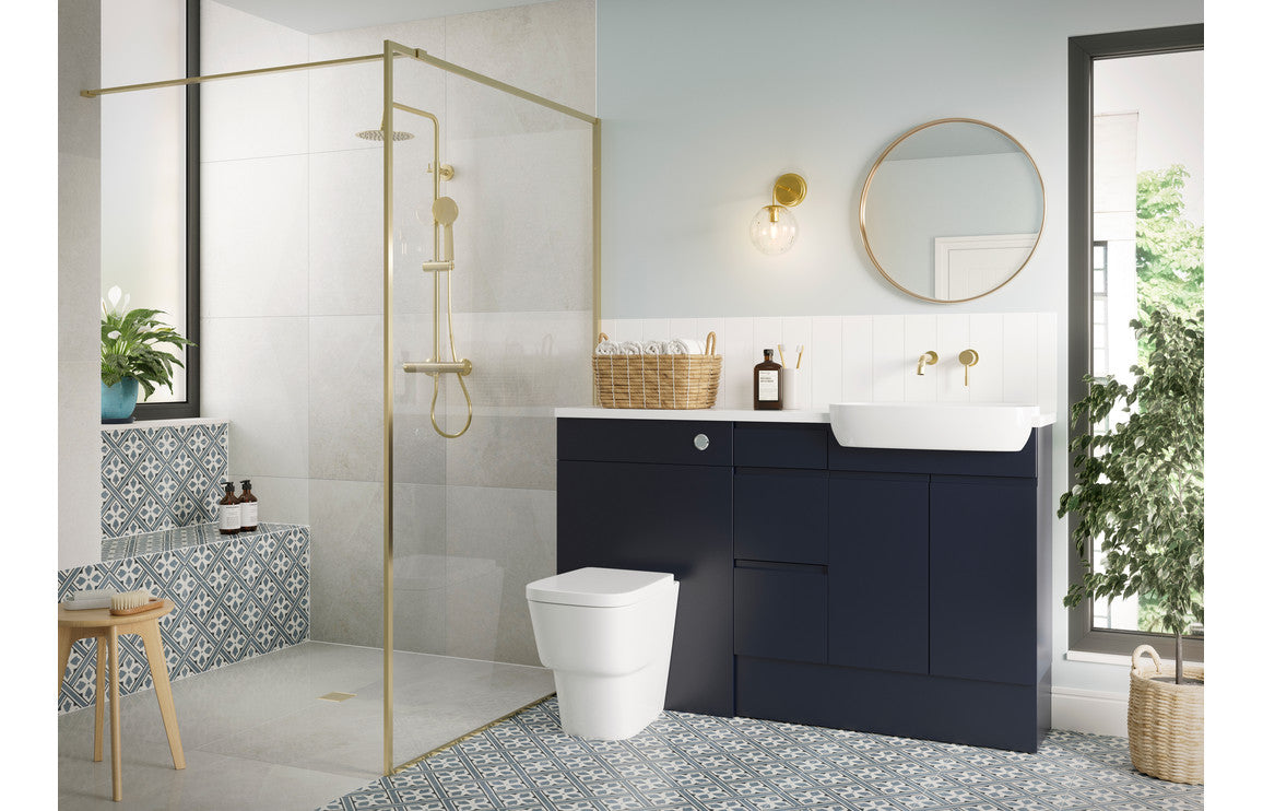 Venus 300mm Slim Base Unit - Matt Indigo Blue