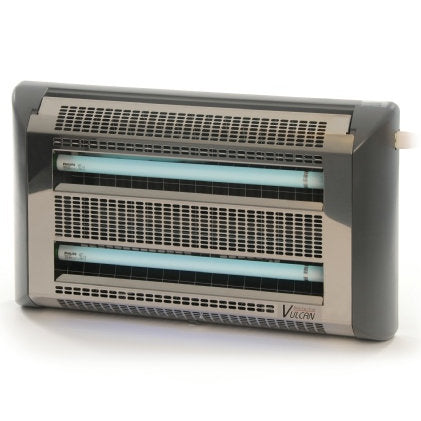 Vulcan 2 Fly Killer in Stainless Steel with Shatter Resistant Lamps