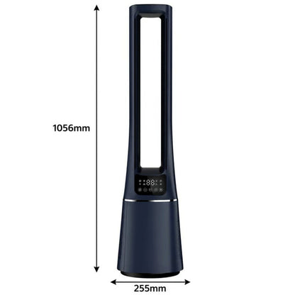 Midea Bladeless Fan with H13 HEPA Air Purifier & Wi-Fi Control Black