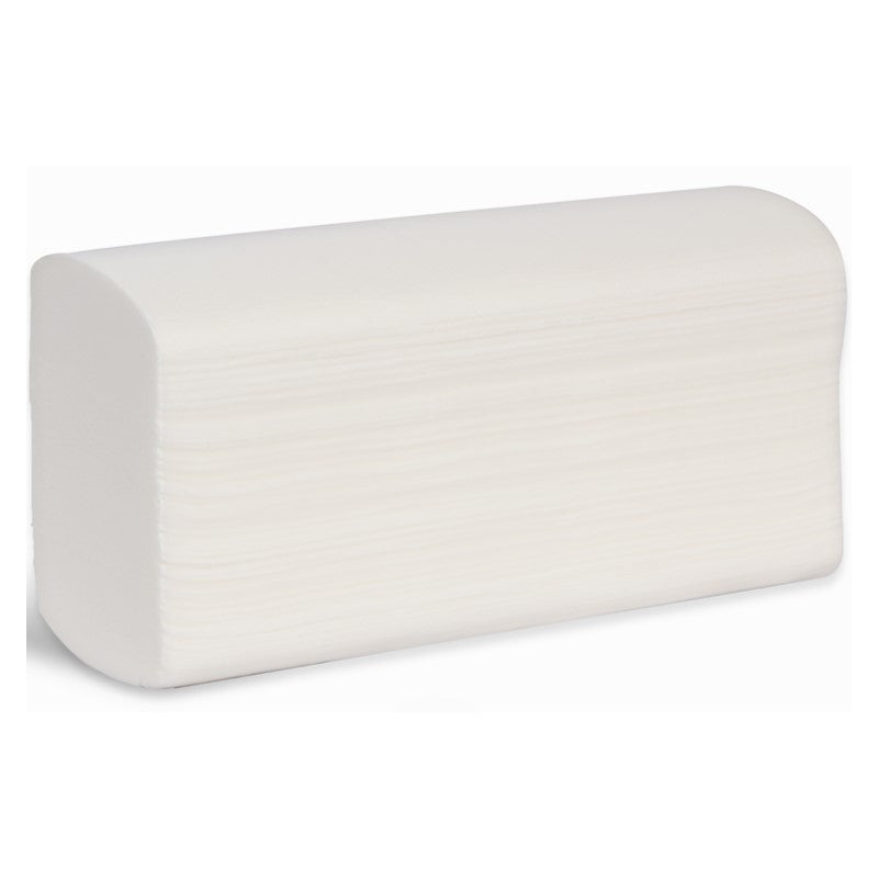 Esfina 2 Ply White Z Fold Paper Hand Towels ZFW002N