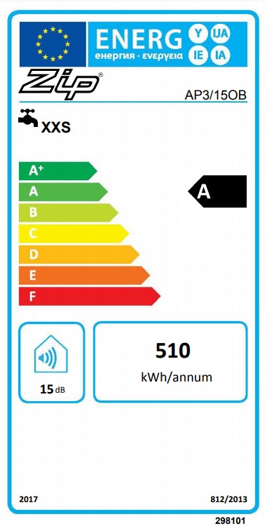 Zip Aquapoint Water Heater Energy Rating
